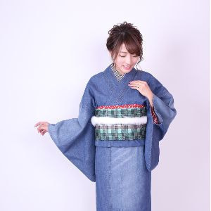 デニム着物