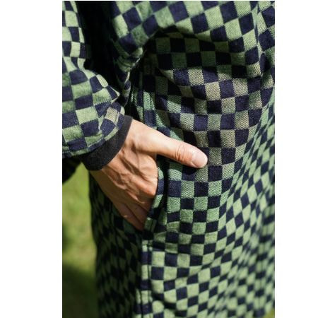 デニム羽織市松