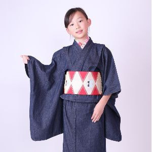 デニム着物
