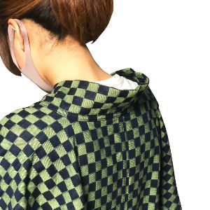 デニム羽織市松