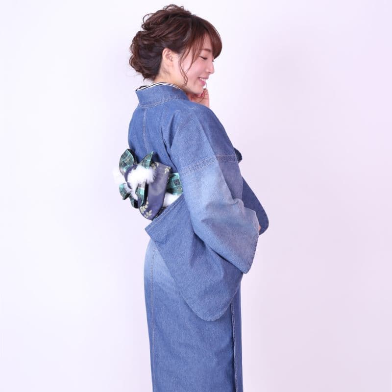 デニム着物